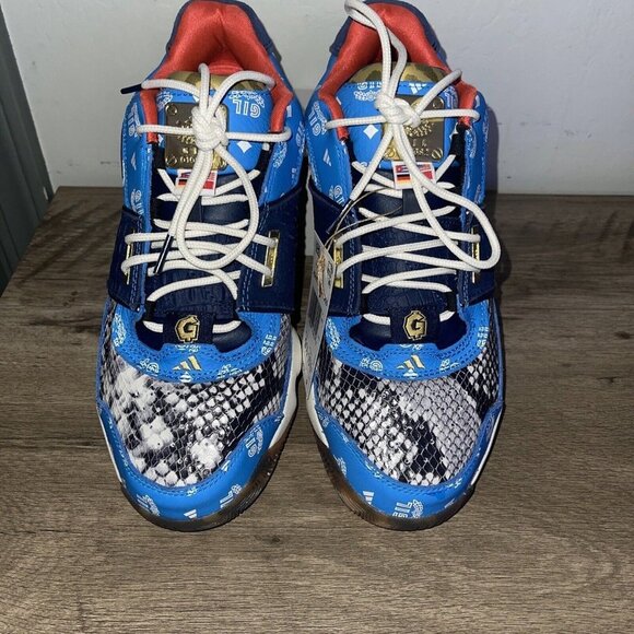 Adidas Agent Gil Restomod Athletic Shoes Snake Skin Multicolor GY6483 NWOB S 9.5 main image 4
